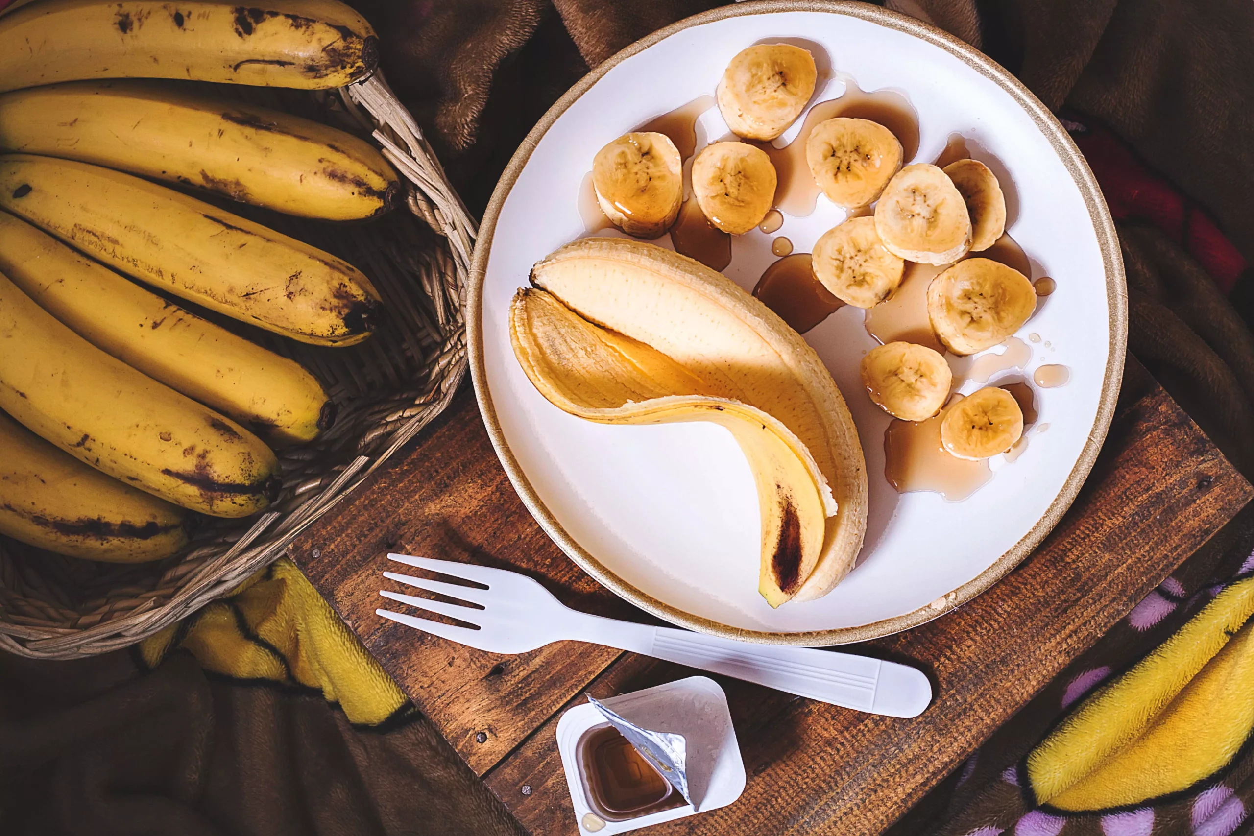 قطع و ثمار الموز